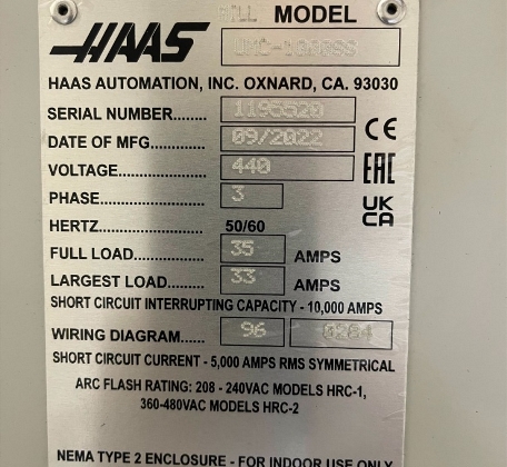 Haas UMC-1000SS Dikey Çoklu Operasyon Makinesi